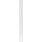Ekena Millwork Two Equal Raised Panel PVC Pilaster w/Decorative Capital & Base, 9"W x 102"H x 2"P PILP09X102DRP02-2 - alternate 4